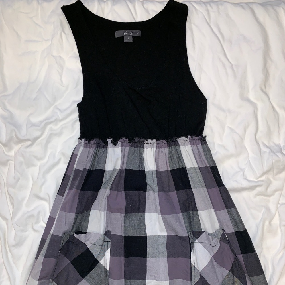 Forever 21 black and white dress